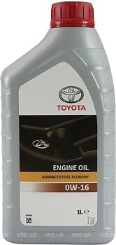 Фото Toyota Motor Oil 0W-16 1 л (00279-16QTE)