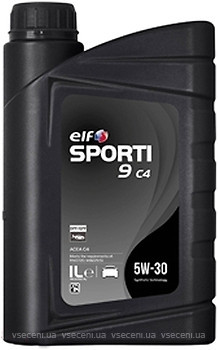 Фото Elf Sporti 9 C4 SAE 5W-30 1 л (210595/214331)