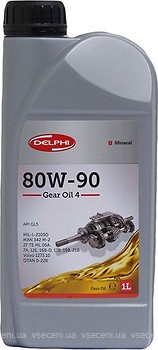 Фото Delphi Gear Oil 4 GL-5 80W-90 1 л (93892551)