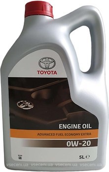 Фото Toyota Advanced Fuel Economy Extra 0W-20 (08880-83886) 5 л