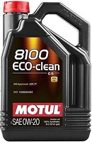 Фото Motul 8100 Eco-clean 0W-20 5 л (868151/108862)
