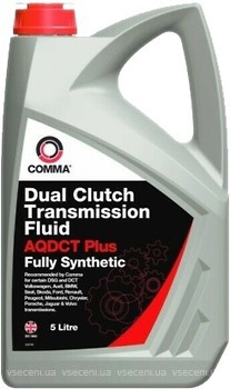 Фото Comma Dual Clutch Transmission Fluid AQDCT Plus 5 л (AQDCTPLUS5L)