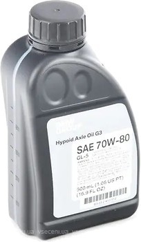 Фото BMW Hypoid Axle Oil G3 70W-80 0.5 л