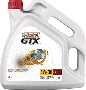 Фото Castrol GTX C4 5W-30 4 л