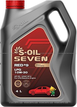Фото S-Oil Seven Red#9 LPG 10W-30 4 л