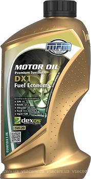 Фото MPM Premium Synthetic Fuel Economy DX1 5W-20 SN Plus/SN-RC 1 л (05001DX1-FE)