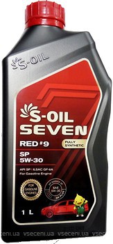 Фото S-Oil Seven Red#9 SP 5W-30 1 л