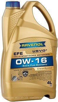 Фото Ravenol EFE 0W-16 4 л (1111103-004)