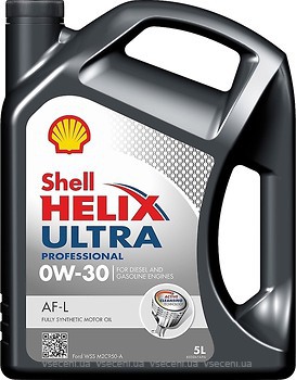 Фото Shell Helix Ultra Professional AF-L 0W-30 5 л