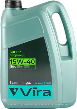 Фото Vira Super 15W-40 SG/CD 5 л (VI0344)