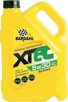 Фото Bardahl XTEC RC 5W-30 5 л (33023)