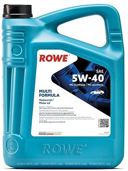 Фото ROWE Hightec Multi Formula 5W-40 4 л