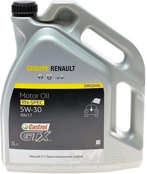 Фото Castrol GTX RN-Spec RN17 5W-30 5 л