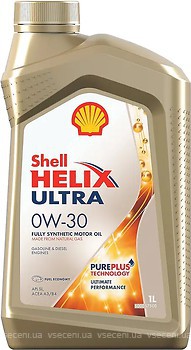 Фото Shell Helix Ultra 0W-30 A3/B4 1 л