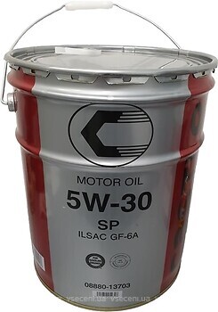 Фото Toyota Motor Oil Synthetic SP/GF-6A 5W-30 20 л (08880-13703)