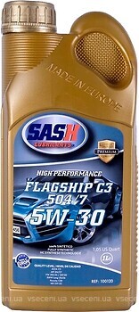 Фото SASH Lubricants Flagship C3 504/507 5W-30 1 л (100120)