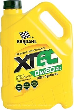 Фото Bardahl XTEC RC 0W-20 5 л (33013)