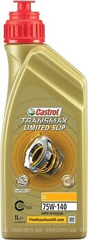 Фото Castrol Transmax Limited Slip LL 75W-140 1 л (1543CD/15D99E)
