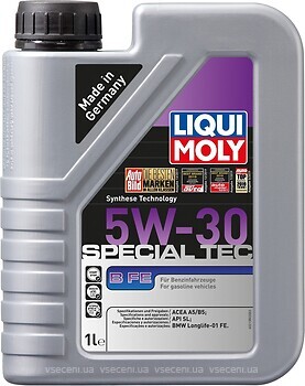 Фото Liqui Moly Special Tec B FE 5W-30 1 л (21380)