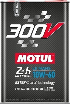 Фото Motul 300V Le Mans 10W-60 5 л (827051/110865)