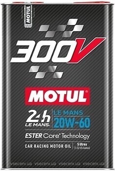 Фото Motul 300V Le Mans 20W-60 5 л (827151/110828)