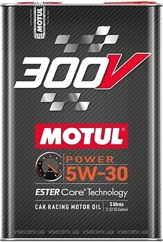 Фото Motul 300V Power Racing 5W-30 5 л (826551/110815)