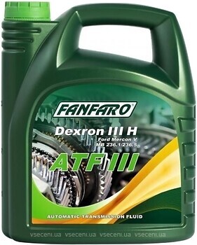 Фото Fanfaro ATF Dexron III 4 л