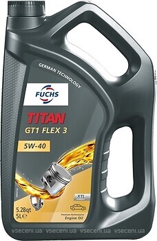 Фото Fuchs Titan GT1 Flex 3 5W-40 5 л (602007278)