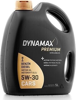 Фото Dynamax Premium Ultra Longlife 5W-30 5 л (501960)