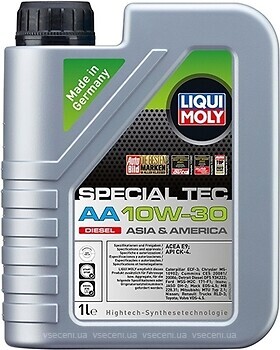 Фото Liqui Moly Special Tec AA Diesel 10W-30 1 л (39026)