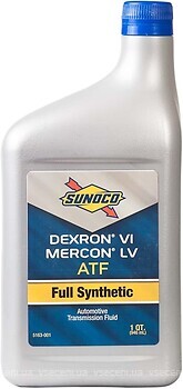 Фото Sunoco Dexron VI Mercon LV ATF 0.946 л (5163001)