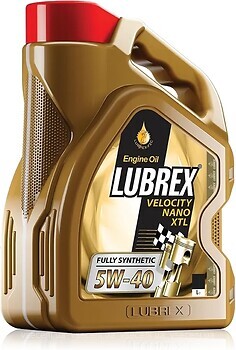 Фото Lubrex Velocity Nano XTL 5W-40 1 л (1218708001)