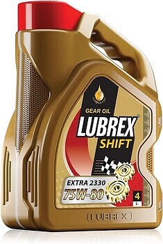 Фото Lubrex Shift Extra 2330 75W-80 4 л (1321707004)