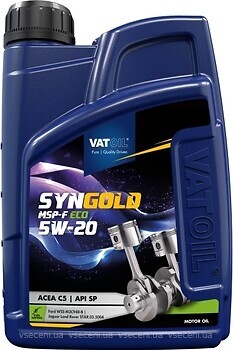 Фото VatOil SynGold MSP-F ECO 5W-20 1 л (50776)