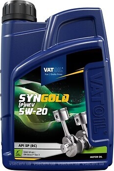 Фото VatOil SynGold (P)HEV 5W-20 1 л (50784)