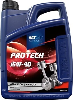 Фото VatOil ProTech 15W-40 4 л (50796)