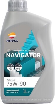 Фото Repsol Navigator AWD LSD 75W-90 1 л (RPP4007JHA)