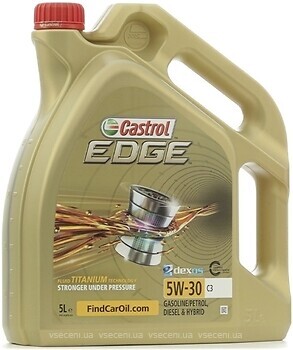 Фото Castrol Edge 5W-30 C3 5 л (1552FC)