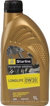 Фото StarLine Long Life 0W-30 1 л (NALL1)