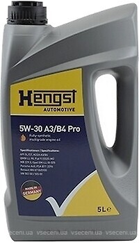 Фото Hengst 5W-30 A3/B4 Pro 5 л (815800000)