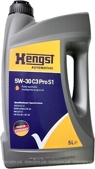 Фото Hengst 5W-30 C3 Pro S1 5 л (639800000)