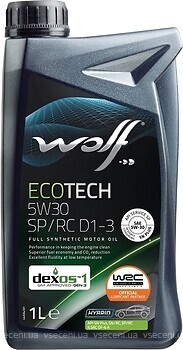 Фото Wolf EcoTech 5W-30 SP/RC D1-3 1 л (1049900)