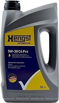 Фото Hengst 5W-30 C4 Pro 5 л (1554800000)