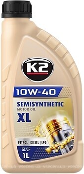 Фото K2 Semisynthetic SL/CF XL 10W-40 1 л (O2041E)