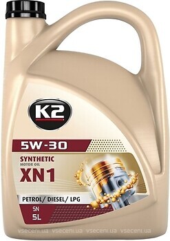 Фото K2 Synthetic SN XN1 5W-30 5 л (O1495E)