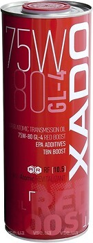 Фото Xado Atomic Oil 75W-80 GL-4 Red Boost 1 л (XA 26131)