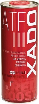 Фото Xado Atomic Oil ATF III Red Boost 1 л (XA 26120)