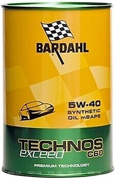 Фото Bardahl Technos XFS AV504 C60 5W-40 1 л (350040)