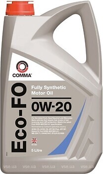 Фото Comma ECO-FO 0W-20 5 л (ECOFO5L)