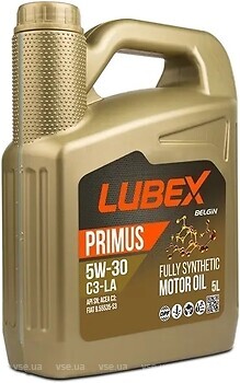 Фото Lubex Primus C3-LA 5W-30 4 л (034-1296-0404)